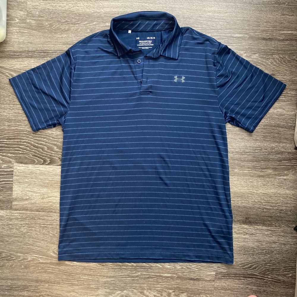 Under Armour Men’s playoff golf polo shirt in size large